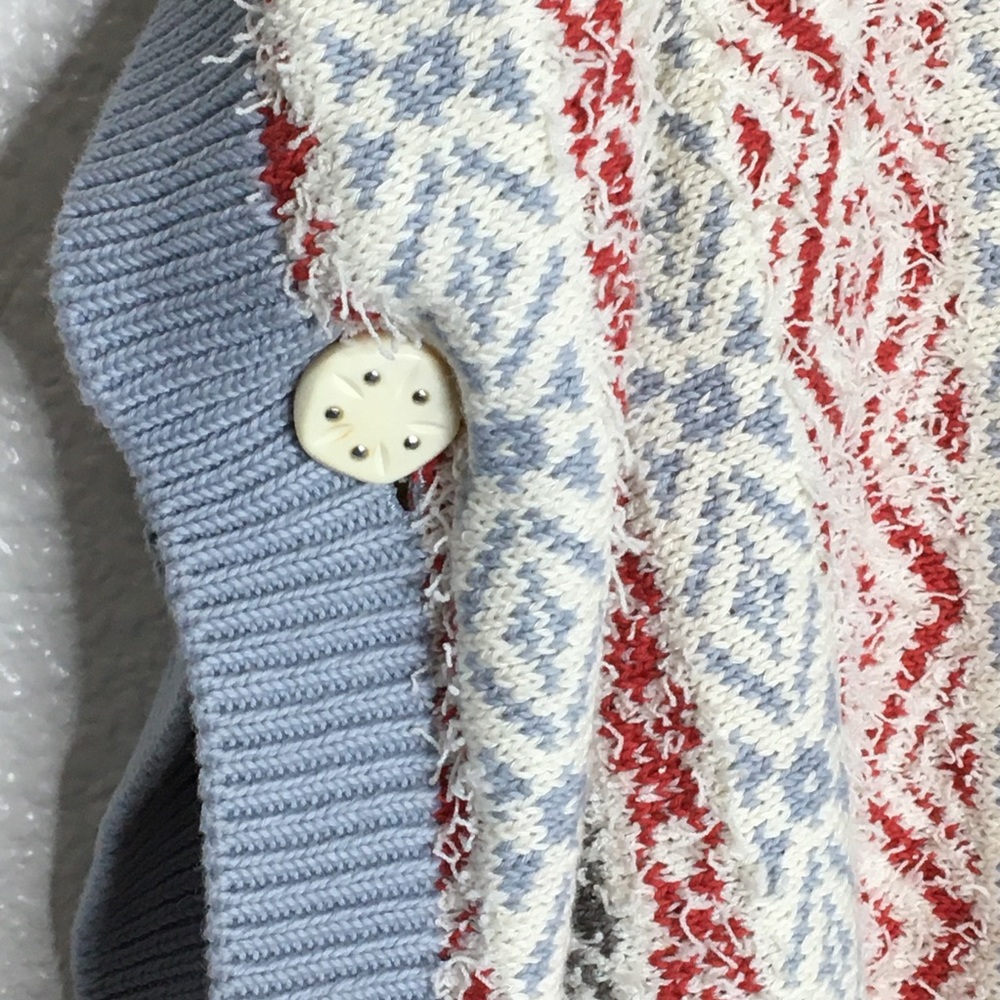 Cabi Siesta Boho Open Front Fringe Tassel Poncho … - image 5